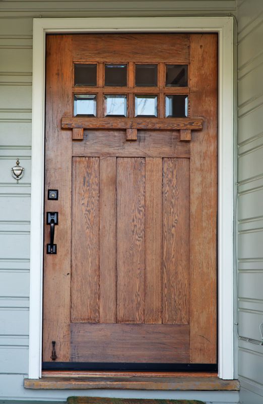 Damaged Wooden Door